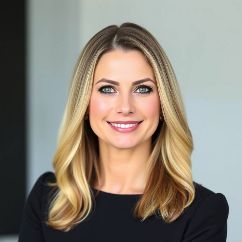 Portrait of Anya Petrova, CEO of Apex Creative Studio